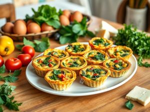 Protein Mini Quiches Delight
