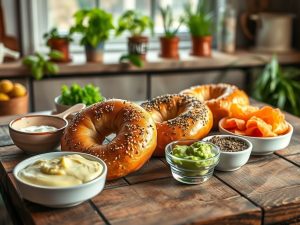 Protein-Packed Power Bagels