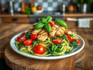 Zoodle Pasta Protein Delight