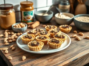 Peanut Butter Protein Tarts Delight