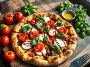 Protein Margherita Delight Pizza