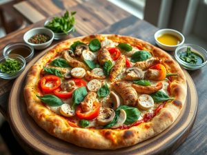 Protein Supreme Pizza