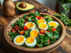 Protein-Packed Egg Delight Salad