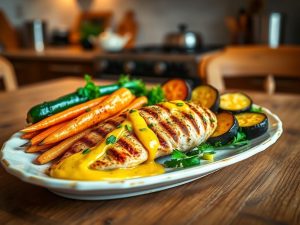 Protein Mustard Sauce Delight