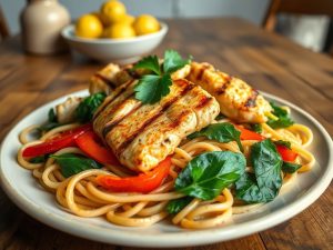 Protein-Packed Chicken Noodle Delight